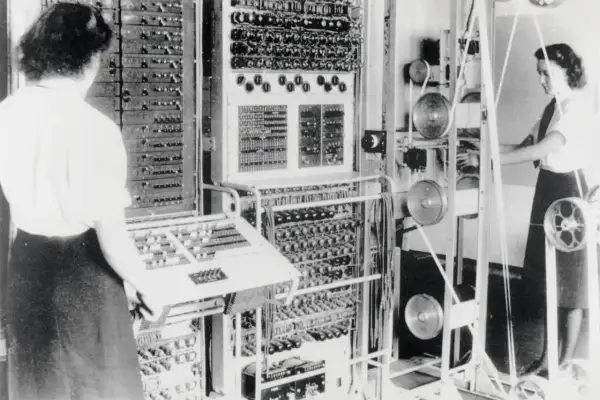 Kobiety pracujące przy ENIAC, jednym z pierwszych komputerów.